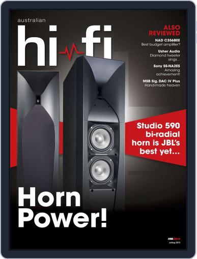 Australian HiFi June 30th, 2013 Digital Back Issue Cover