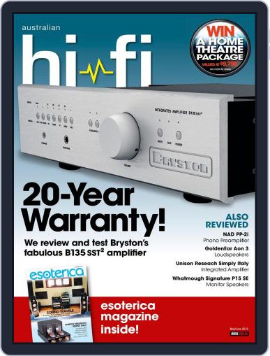 Australian HiFi May 19th, 2013 Digital Back Issue Cover