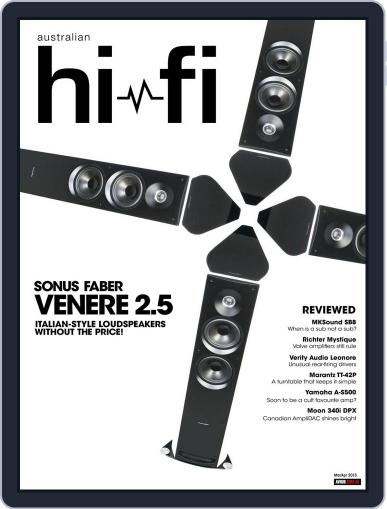 Australian HiFi April 3rd, 2013 Digital Back Issue Cover