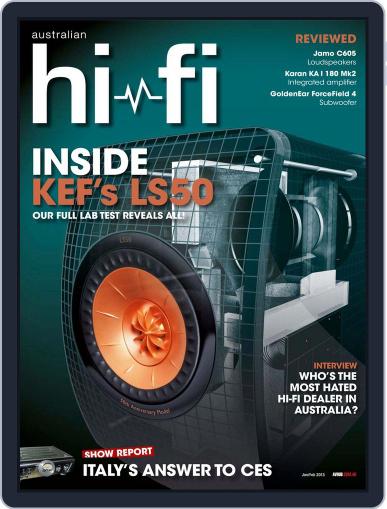 Australian HiFi January 9th, 2013 Digital Back Issue Cover