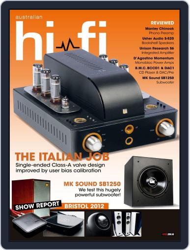 Australian HiFi July 1st, 2012 Digital Back Issue Cover