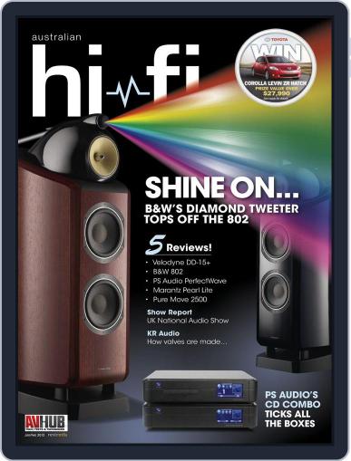 Australian HiFi January 15th, 2012 Digital Back Issue Cover