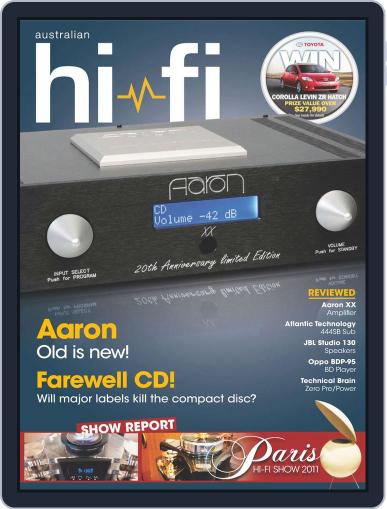 Australian HiFi December 18th, 2011 Digital Back Issue Cover