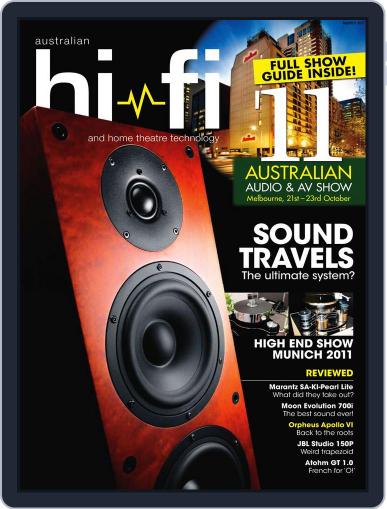 Australian HiFi October 18th, 2011 Digital Back Issue Cover