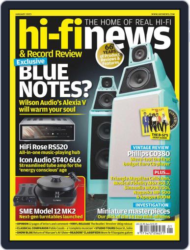 Hi Fi News January 1st, 2023 Digital Back Issue Cover