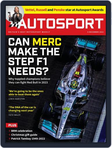 Autosport December 8th, 2022 Digital Back Issue Cover