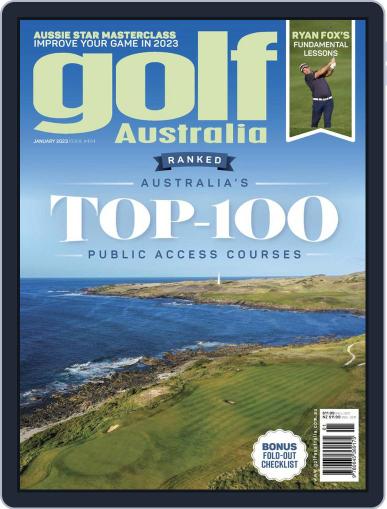 Golf Australia January 1st, 2023 Digital Back Issue Cover