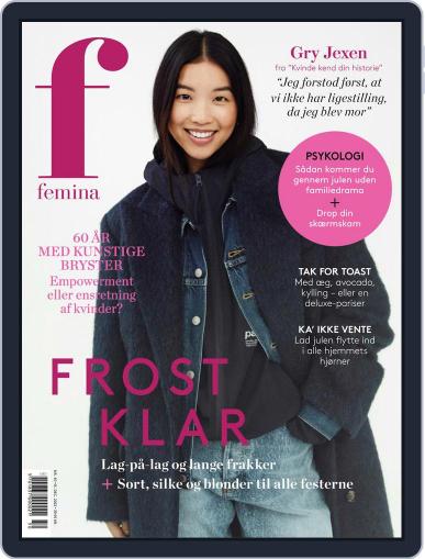 femina Denmark December 15th, 2022 Digital Back Issue Cover