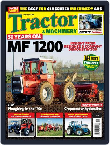 Tractor & Machinery January 1st, 2023 Digital Back Issue Cover