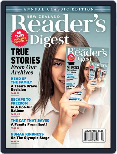 Reader’s Digest New Zealand January 1st, 2023 Digital Back Issue Cover
