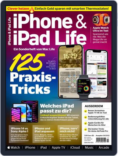 iPhone & iPadLife April 1st, 2022 Digital Back Issue Cover