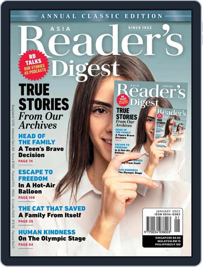 Reader’s Digest Asia (English Edition) January 2023 (Digital)