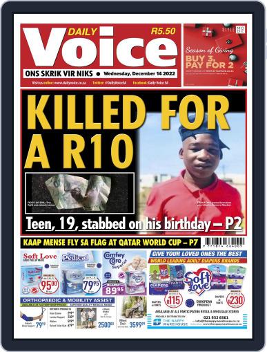 Daily Voice December 14th, 2022 Digital Back Issue Cover
