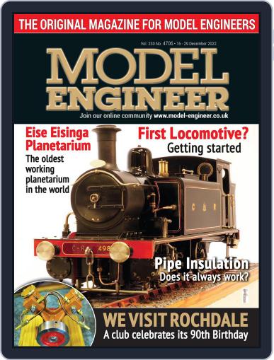 Model Engineer December 13th, 2022 Digital Back Issue Cover