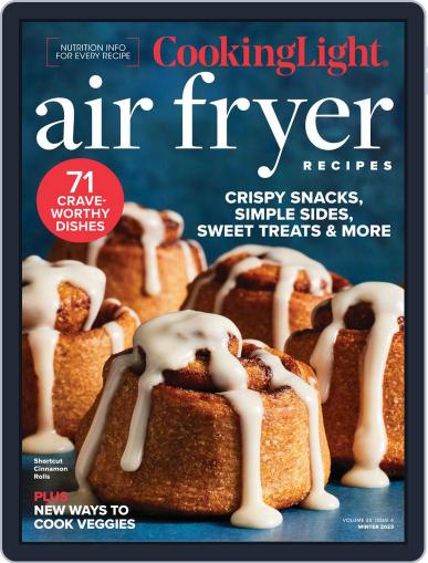 Cooking Light Air Fryer Recipes November 22nd, 2022 Digital Back Issue Cover