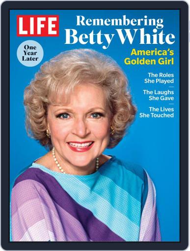 LIFE Betty White November 14th, 2022 Digital Back Issue Cover