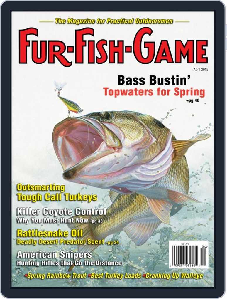 American Hunting & Fishing  Game & Fish Magazine - Game & Fish