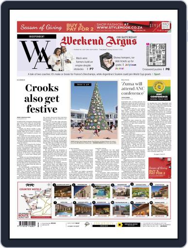 Weekend Argus Saturday December 17th, 2022 Digital Back Issue Cover