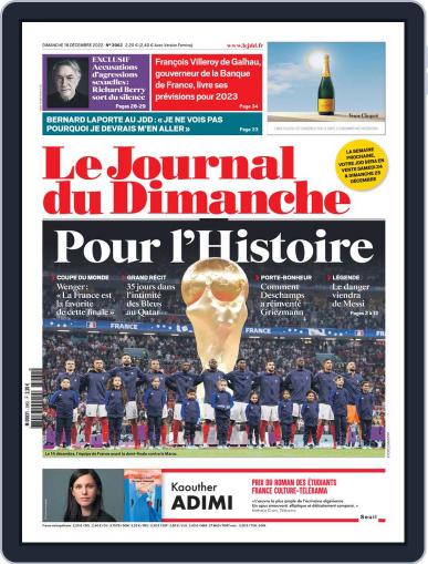 Le Journal du dimanche December 18th, 2022 Digital Back Issue Cover