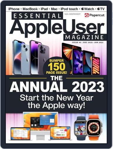 Essential Apple User December 1st, 2022 Digital Back Issue Cover
