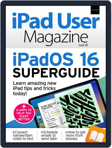 Ipad User December 1st, 2022 Digital Back Issue Cover