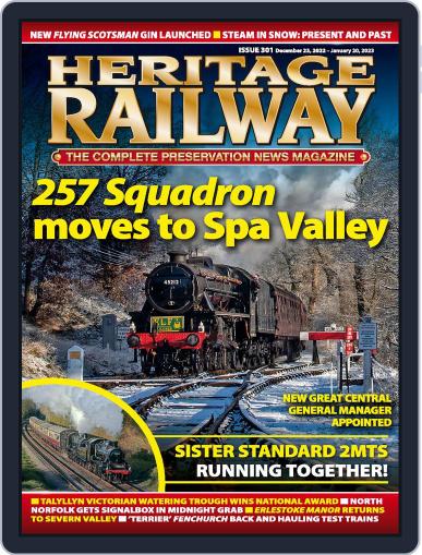 Heritage Railway December 20th, 2022 Digital Back Issue Cover