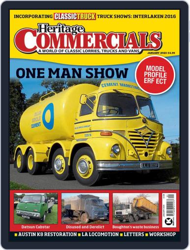 Heritage Commercials January 1st, 2023 Digital Back Issue Cover