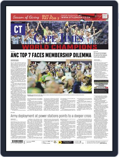 Cape Times December 19th, 2022 Digital Back Issue Cover