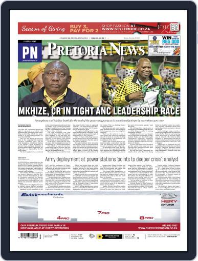 Pretoria News December 19th, 2022 Digital Back Issue Cover