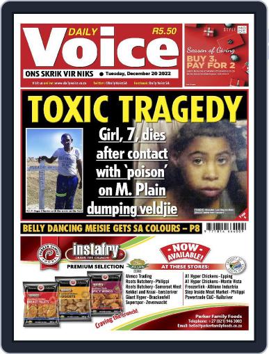 Daily Voice December 20th, 2022 Digital Back Issue Cover