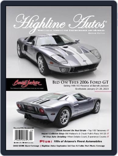 Highline Autos September 15th, 2022 Digital Back Issue Cover