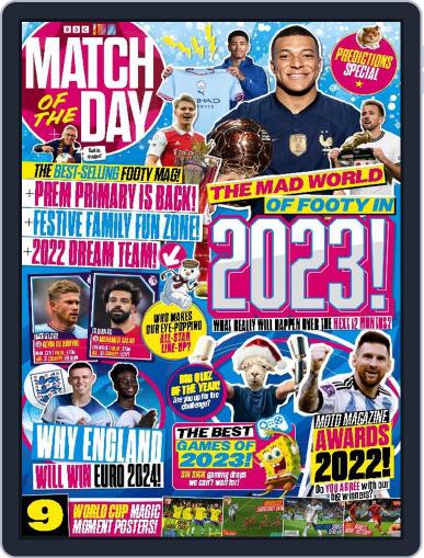 Match Of The Day December 21st, 2022 Digital Back Issue Cover