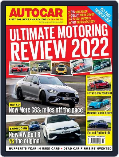 Autocar December 21st, 2022 Digital Back Issue Cover