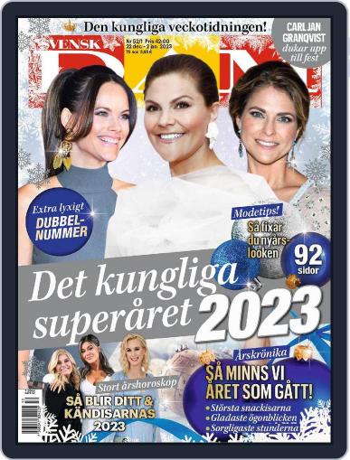 Svensk Damtidning December 22nd, 2022 Digital Back Issue Cover