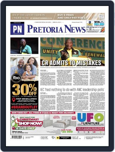 Pretoria News December 21st, 2022 Digital Back Issue Cover