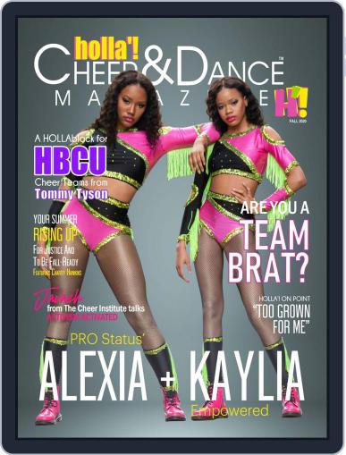 Holla'! Cheer And Dance Digital Back Issue Cover