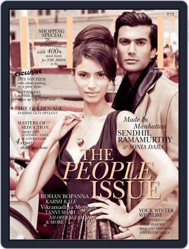 Elle India Digital Back Issue Cover