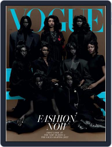 British Vogue Magazine (Digital) February 1st, 2022 Issue Cover