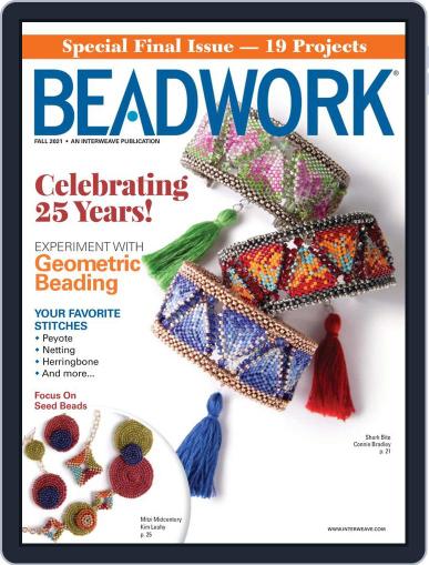Beadwork July 22nd, 2021 Digital Back Issue Cover