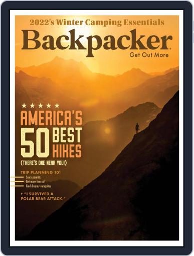 Backpacker January 1st, 2022 Digital Back Issue Cover