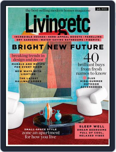 Living Etc Magazine (Digital) July 1st, 2022 Issue Cover