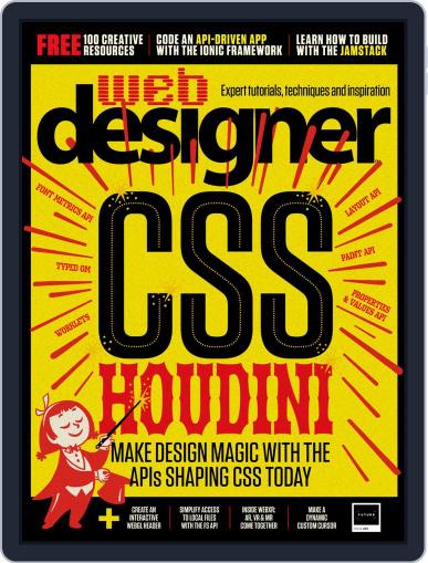 Web Designer November 1st, 2019 Digital Back Issue Cover
