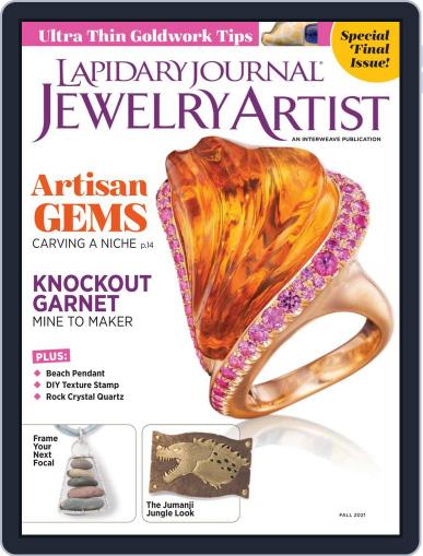 Lapidary Journal Jewelry Artist August 26th, 2021 Digital Back Issue Cover