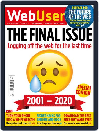 Webuser December 9th, 2020 Digital Back Issue Cover