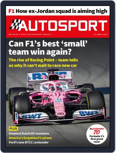 Autosport April 30th, 2020 Digital Back Issue Cover