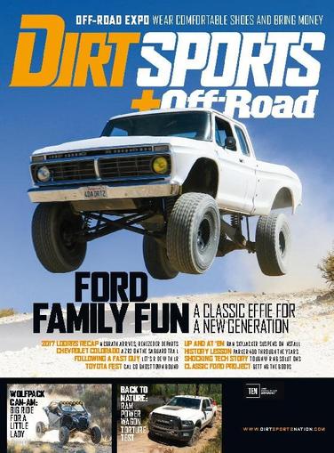 Dirt Sports + Off-Road March 1st, 2018 Digital Back Issue Cover