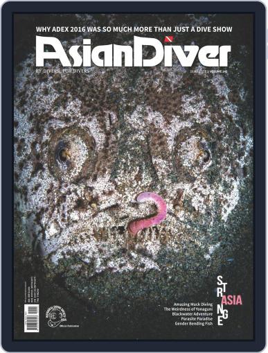 Asian Diver Magazine (Digital) July 1st, 2016 Issue Cover