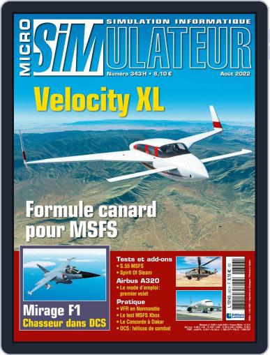 Micro Simulateur August 1st, 2022 Digital Back Issue Cover