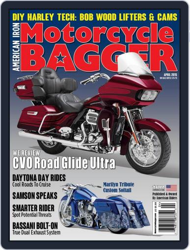 Motorcycle Bagger April 1st, 2015 Digital Back Issue Cover