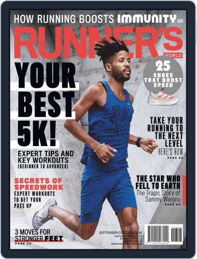 Runner's World South Africa September 1st, 2020 Digital Back Issue Cover